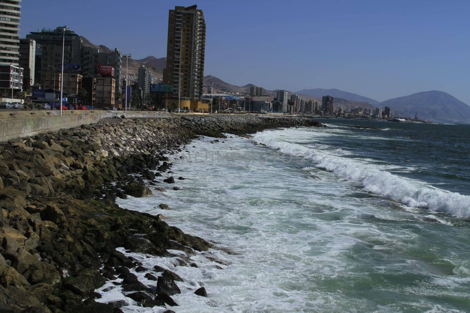 Harbour view of Antofagasta Chile