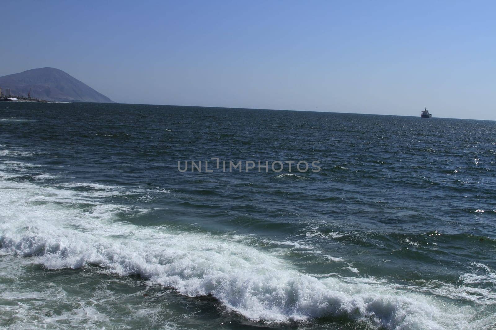 Harbour view of Antofagasta Chile