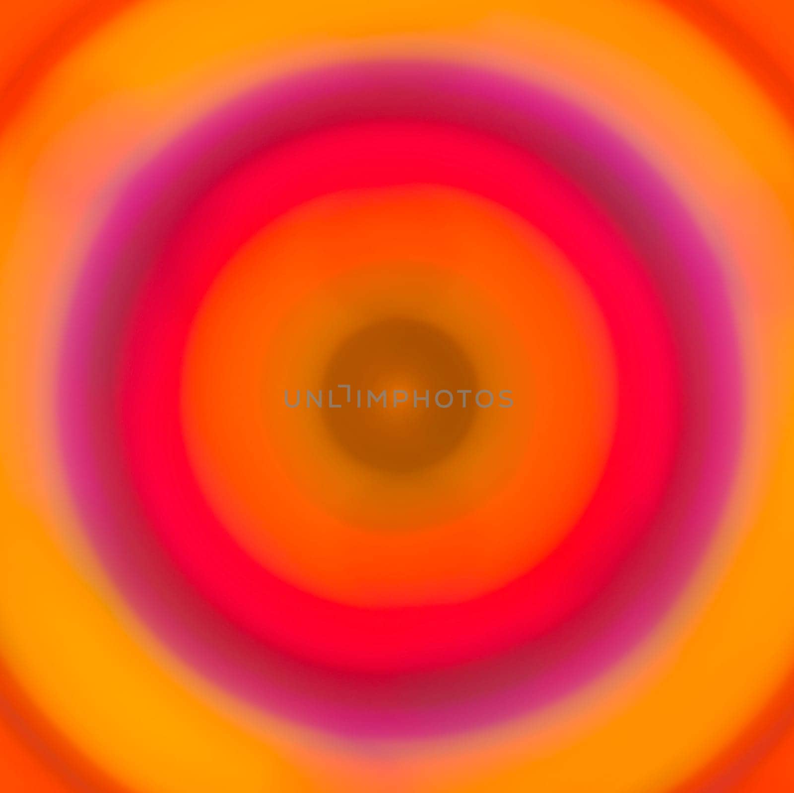 Colorful abstract bokeh lights in concentric circles
