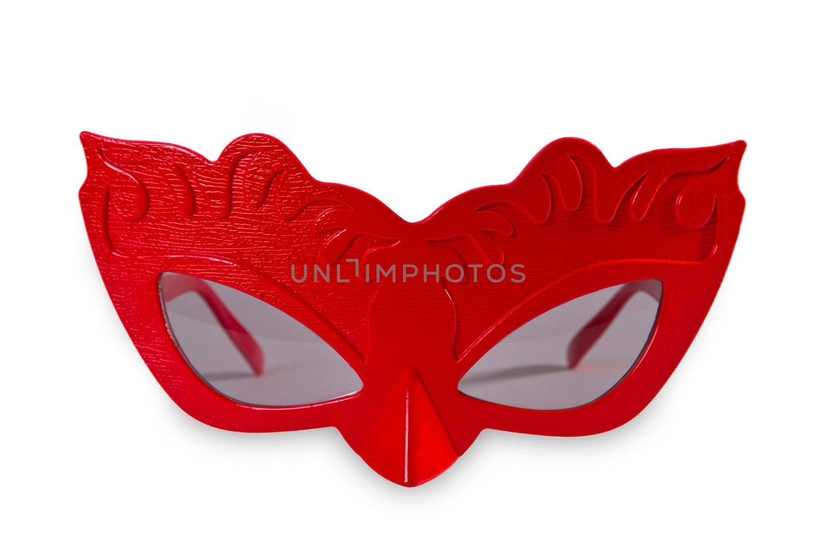 Sunglasses exposed on white background