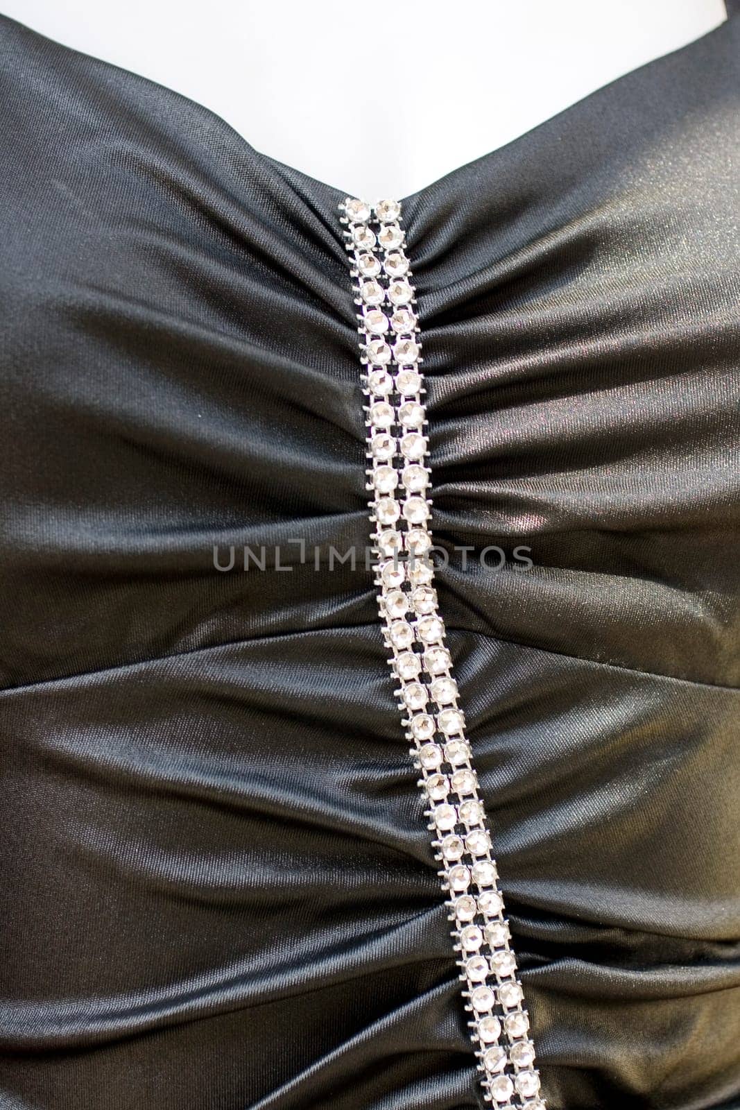 Black female dress on a dummy