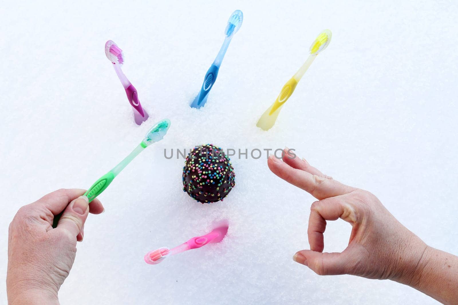 Don't forget to brush your teeth after snacking