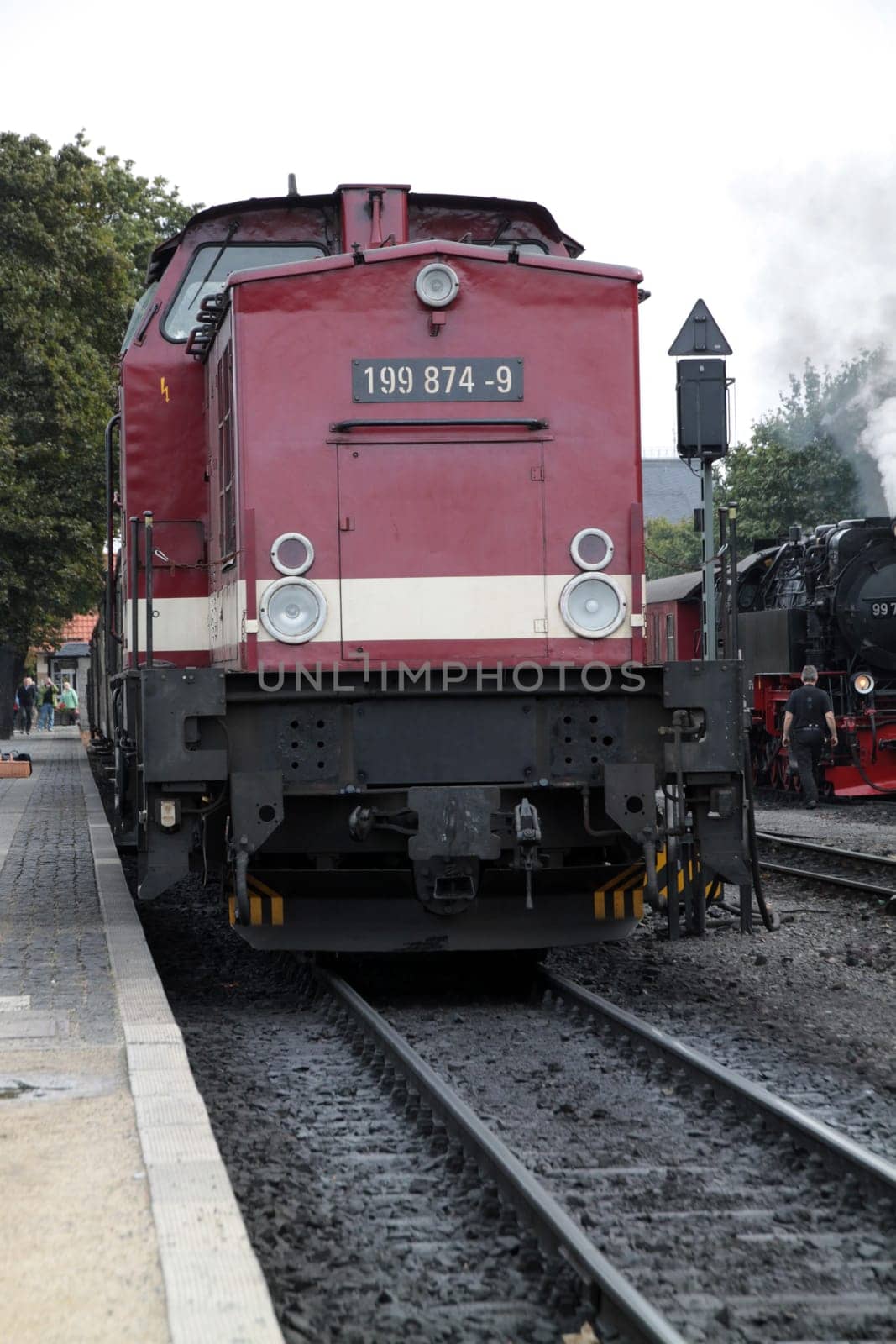 Diesel locomotive of the Harz Narrow Gauge Railways