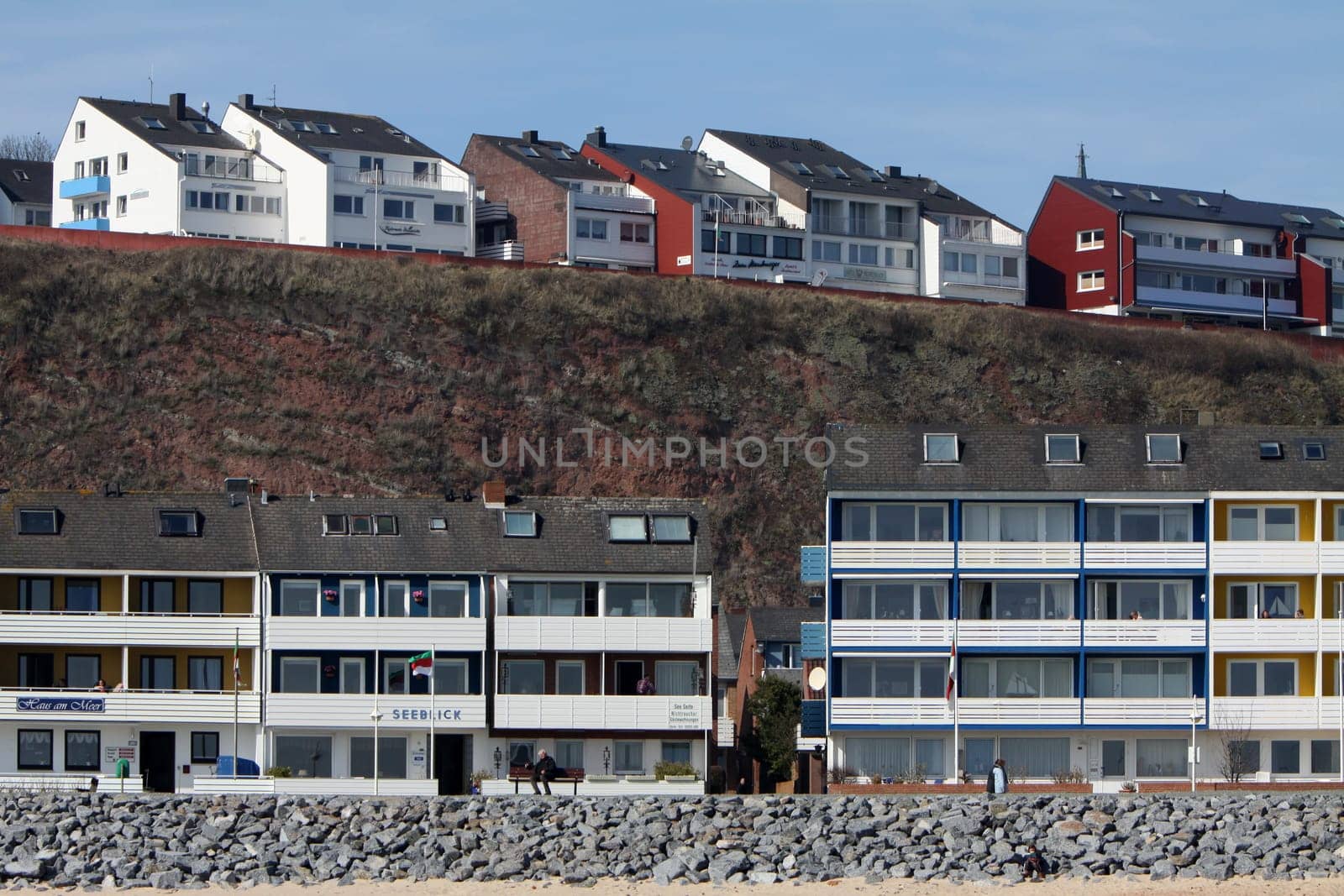 Houses on Heligoland
