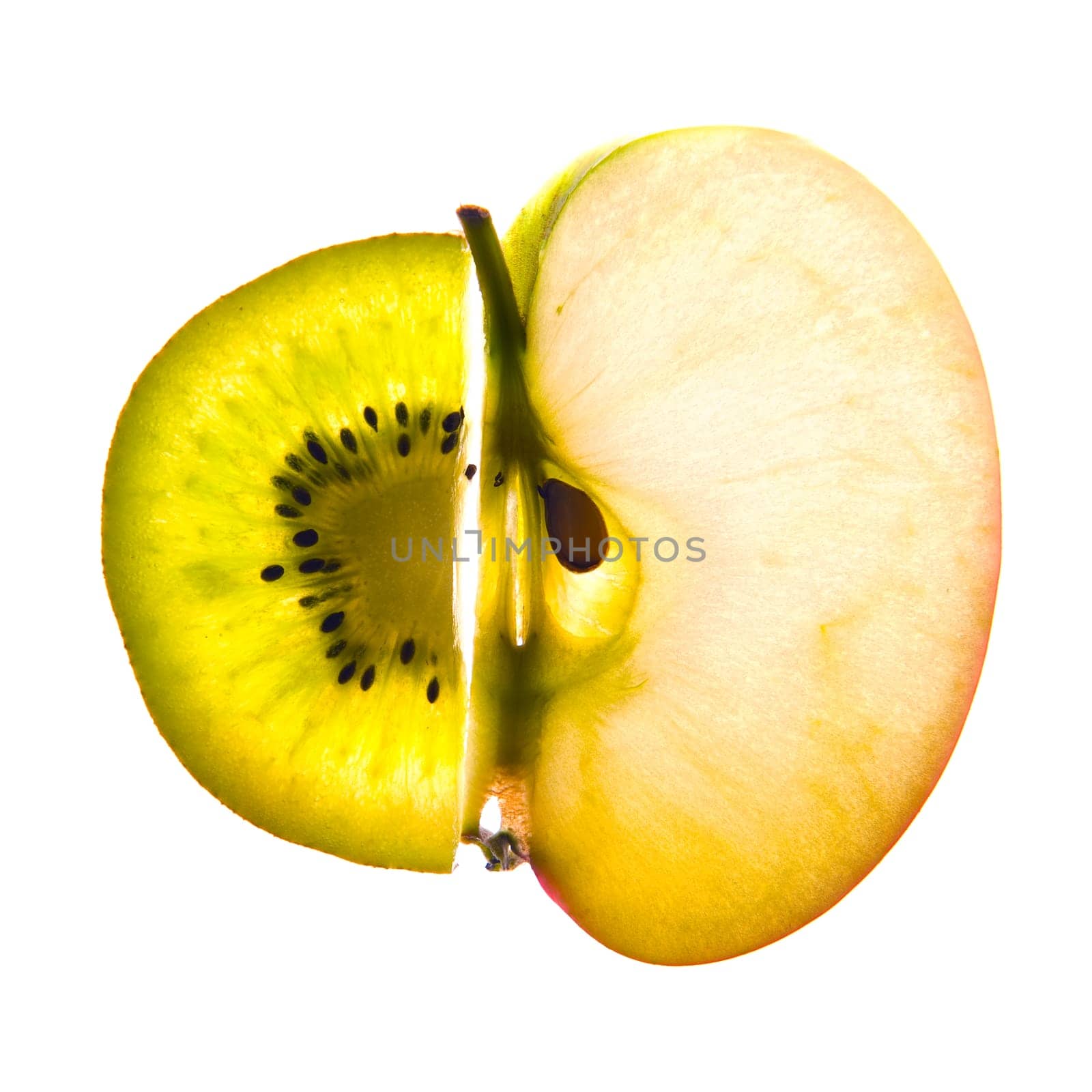 kiwifruit and apple