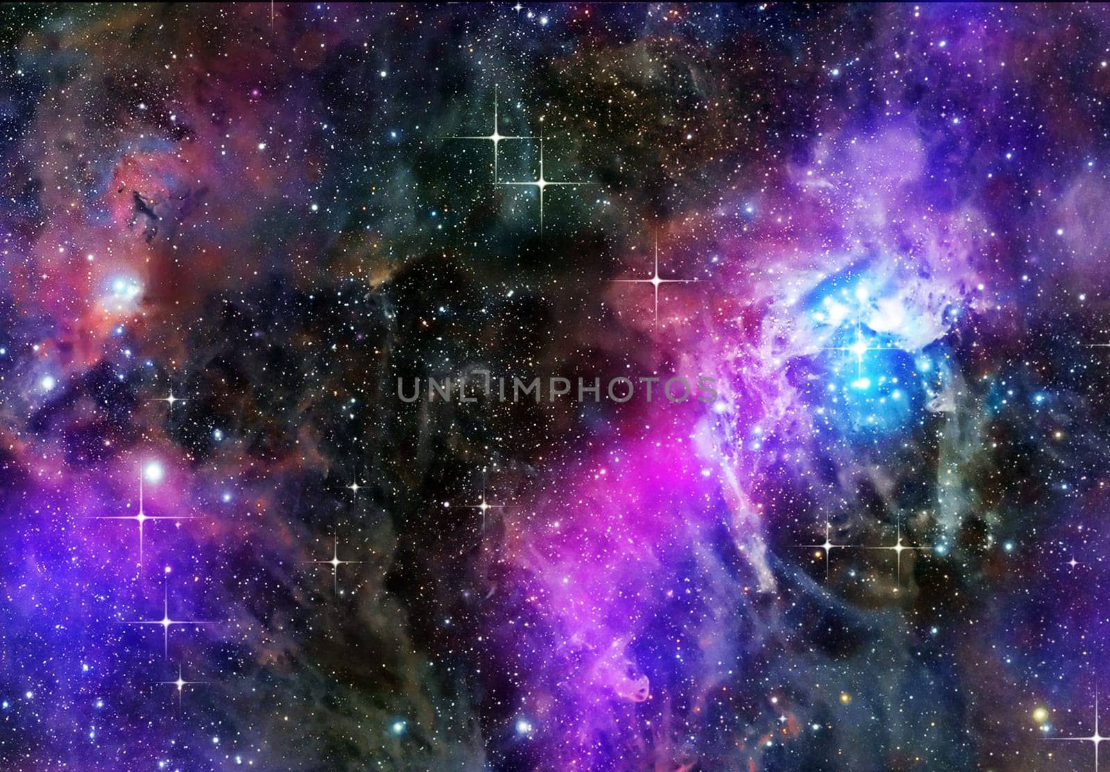great image of stars in deep or outer space