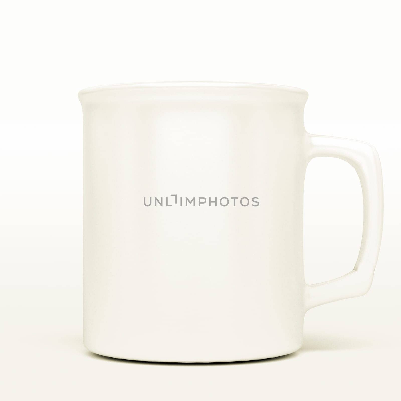 isolated white blank coffee mark, to put a message or image over the mug.