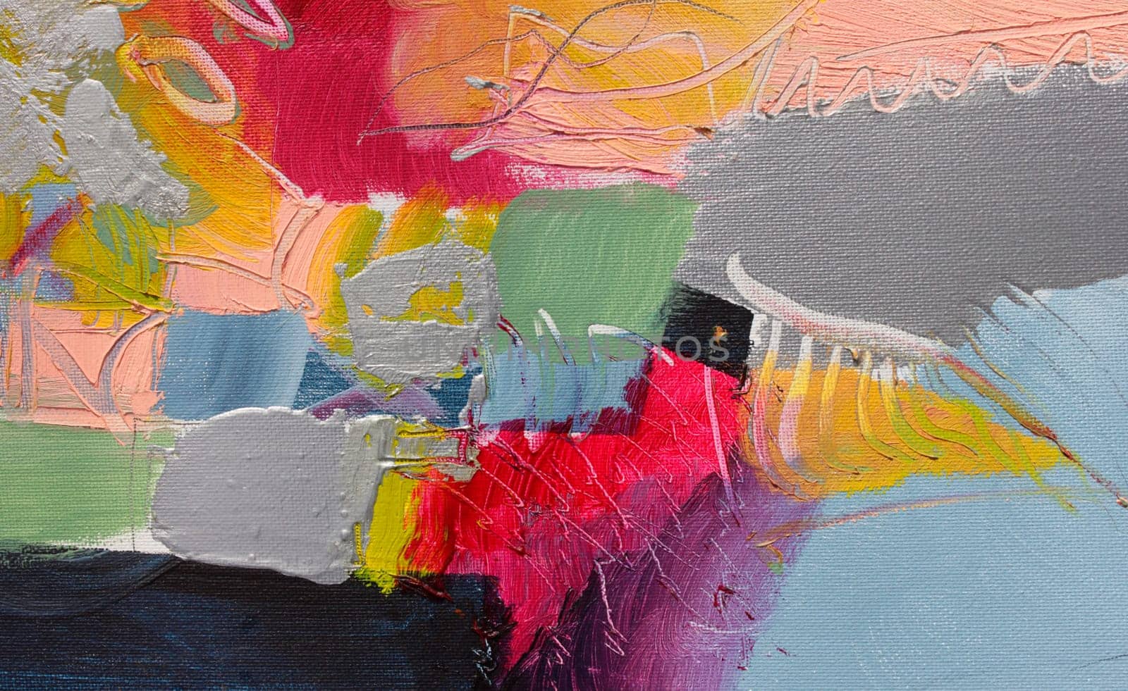 Canvas Painting Texture