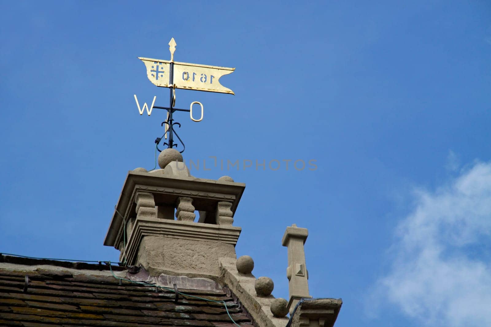 Weather vane on the town hall in Nieheim