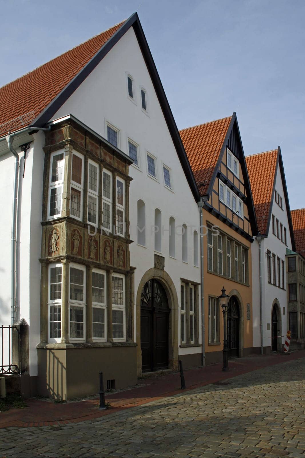 Museum row in Minden (Ritterstrasse)