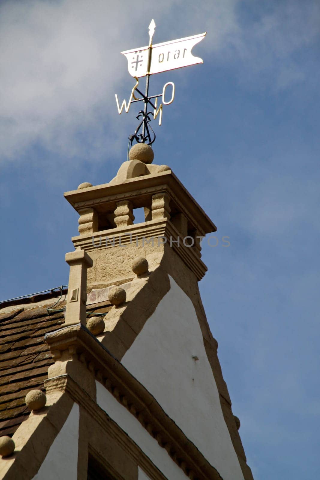 Weather vane on the town hall in Nieheim