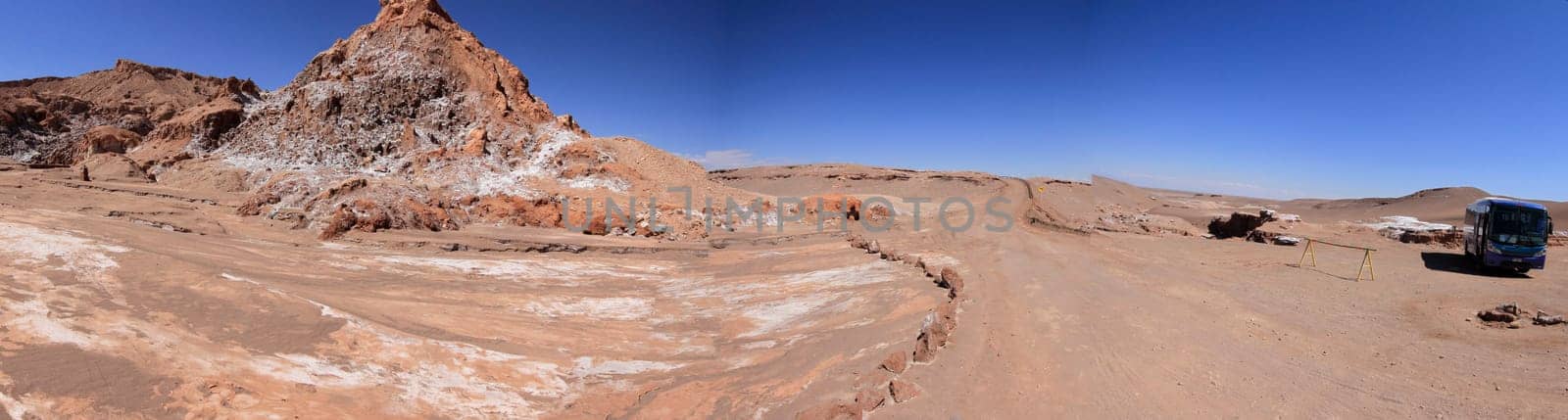 Valle del luna - valley of the moon, in atacama, chile