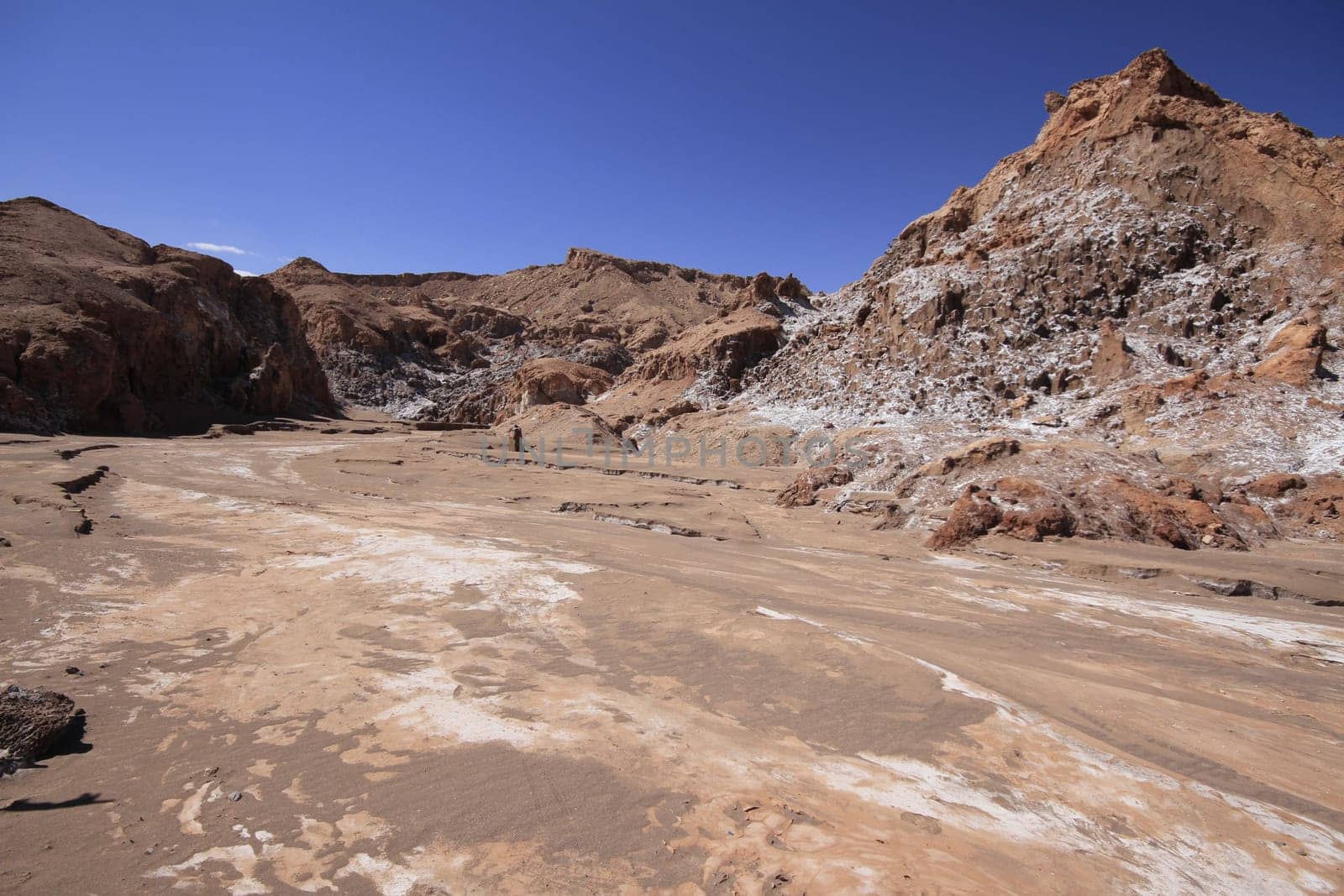 Valle del luna - valley of the moon, in atacama, chile