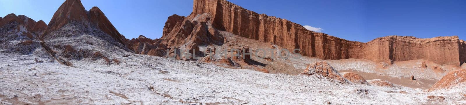 Valle del luna - valley of the moon, in atacama, chile