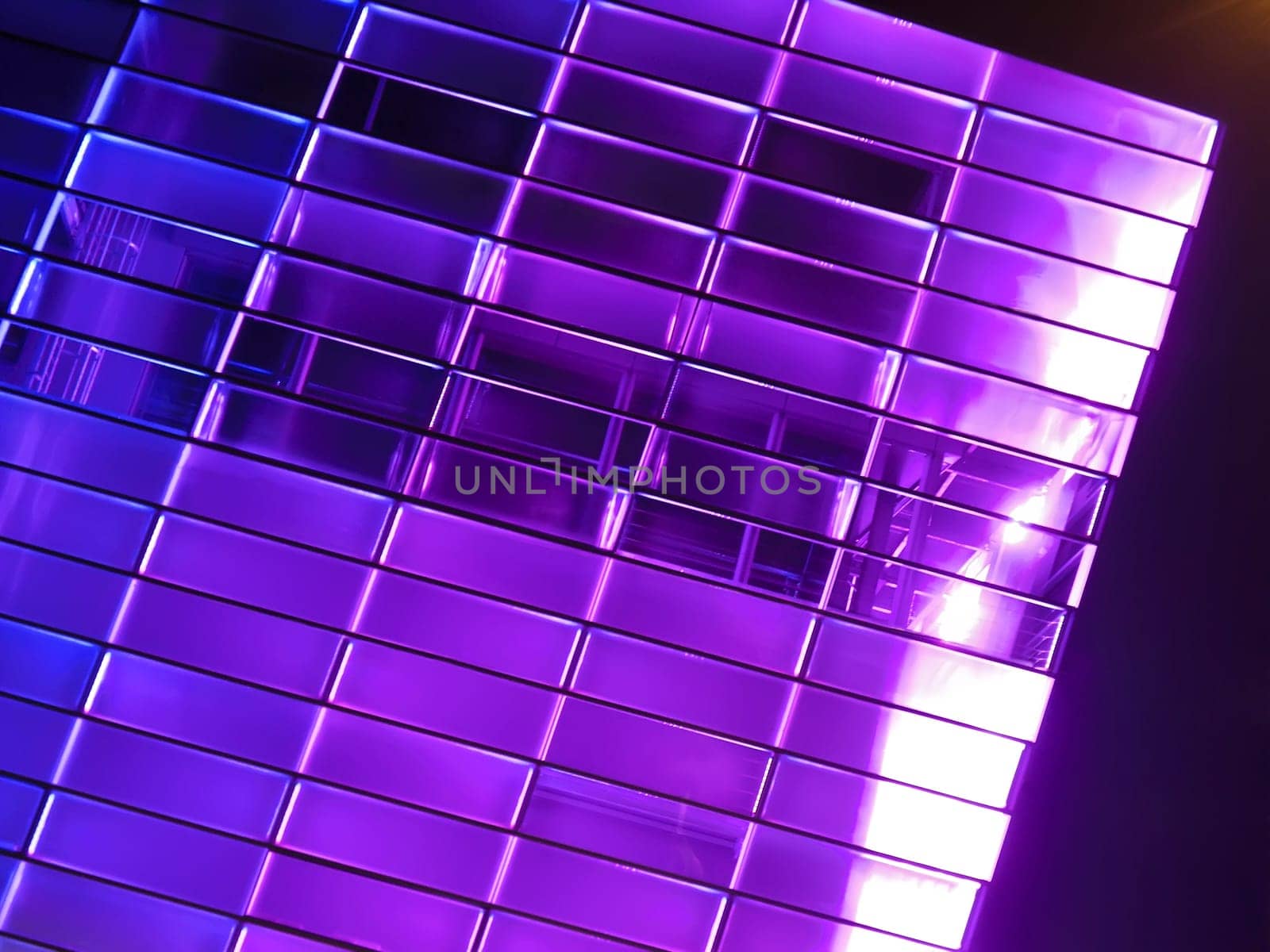 Purple Shiny Facade, taken in Upper Austria