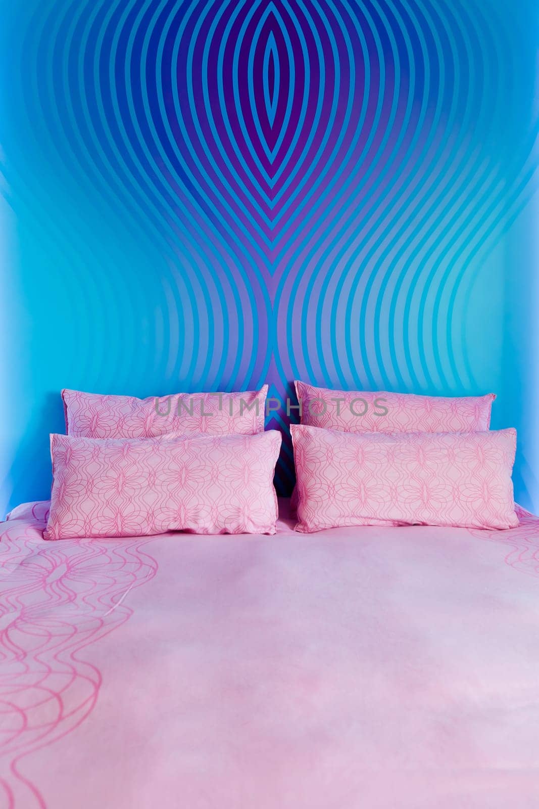 modern funny colrful modern bed