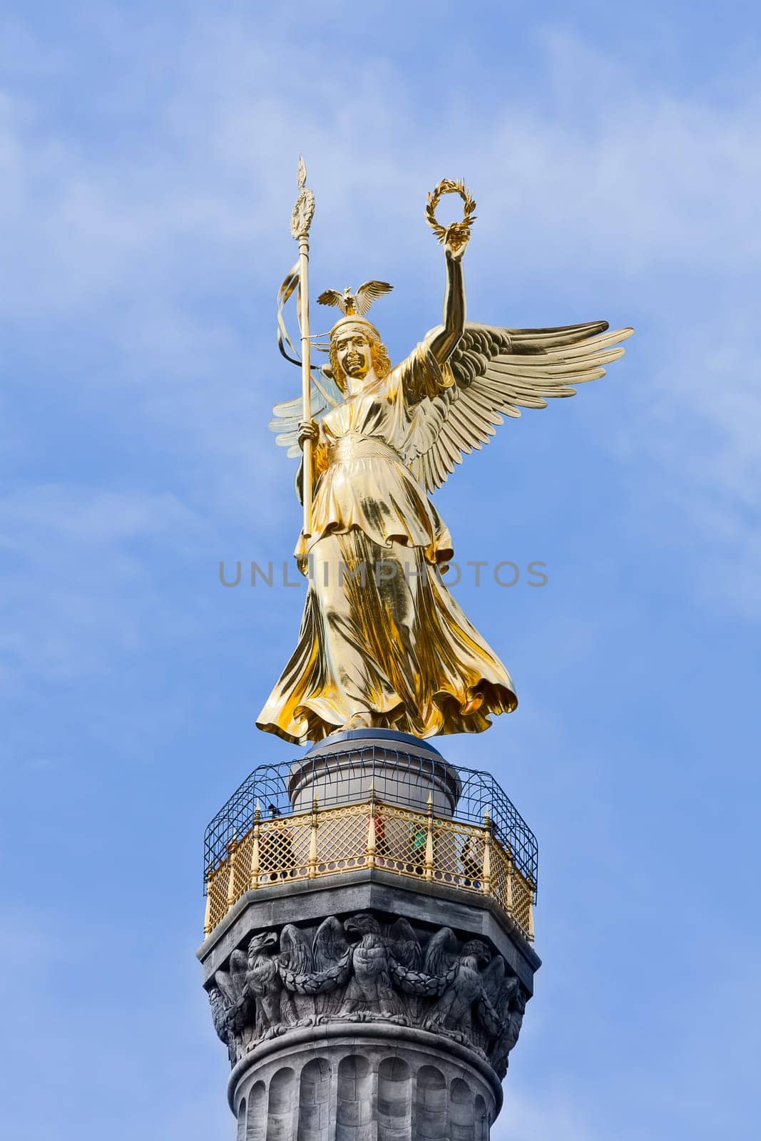 The Victory Column in berlin germany