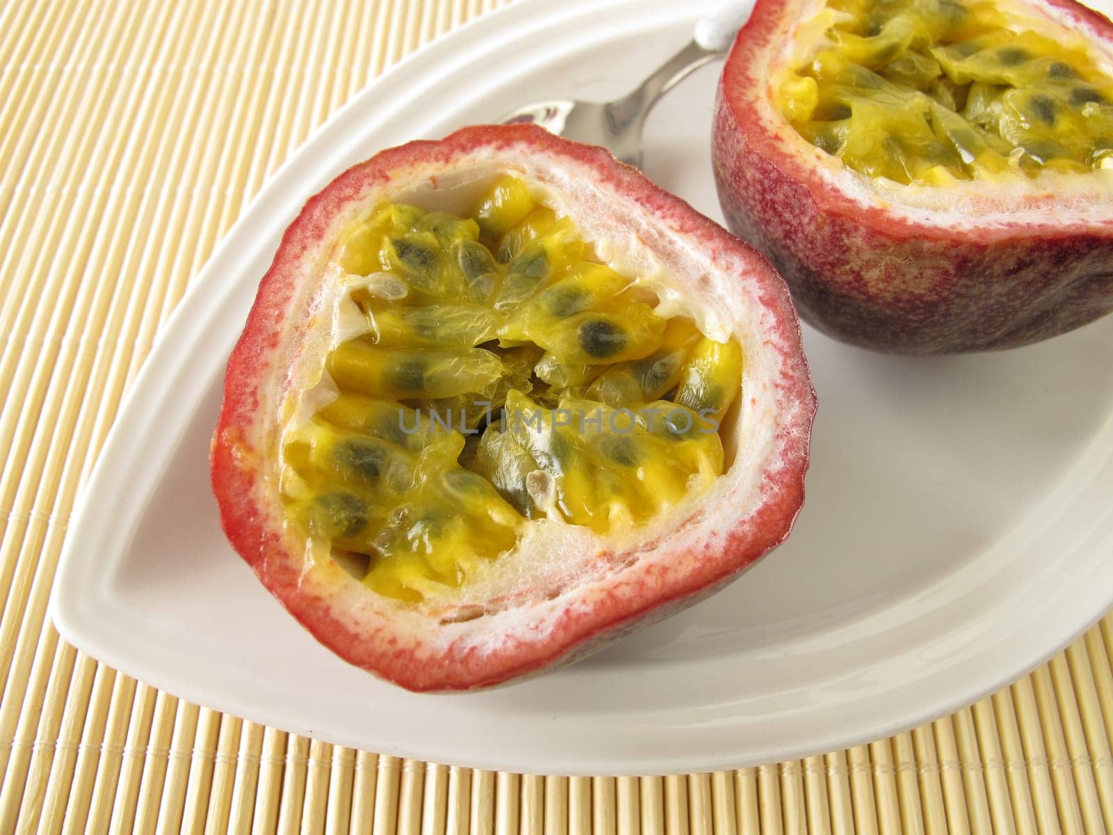 Fresh passion fruit