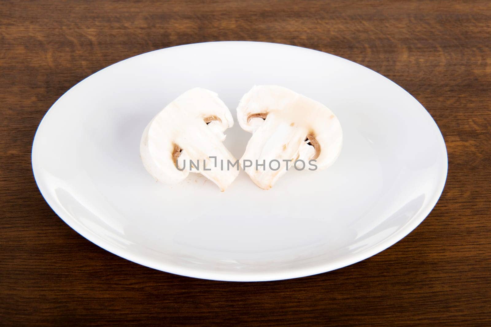 Edible button mushroom, 	champignon
