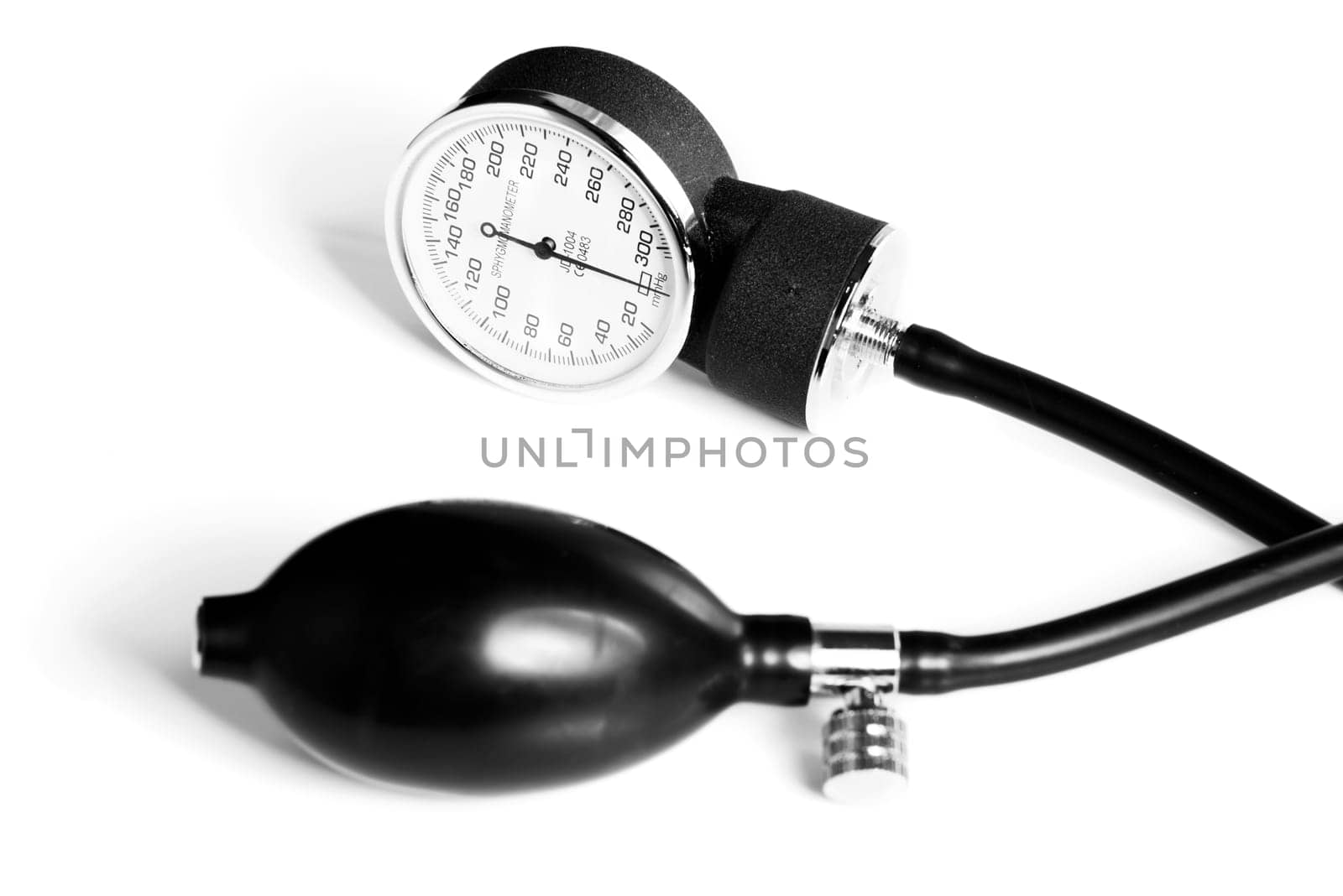 Pressure gauge close up