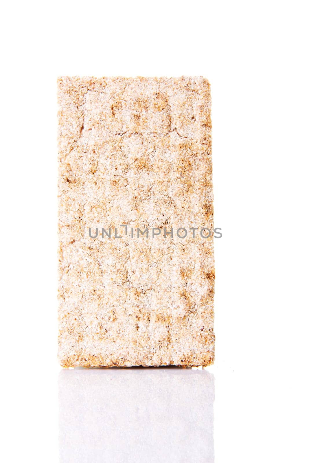 Healthy rye cracker bread for diet