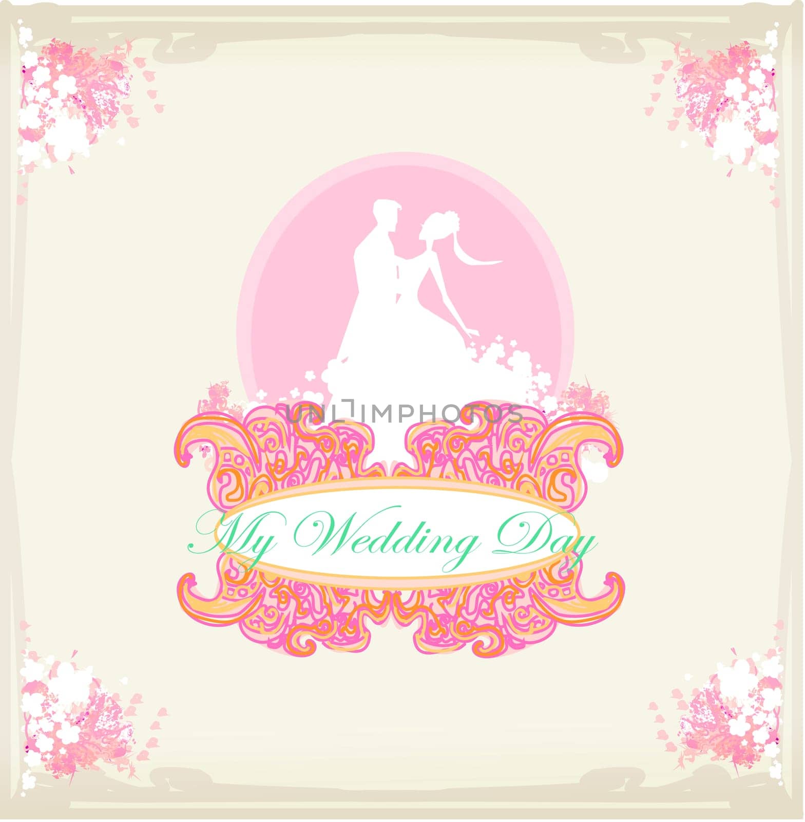 Ballroom dancers - invitation