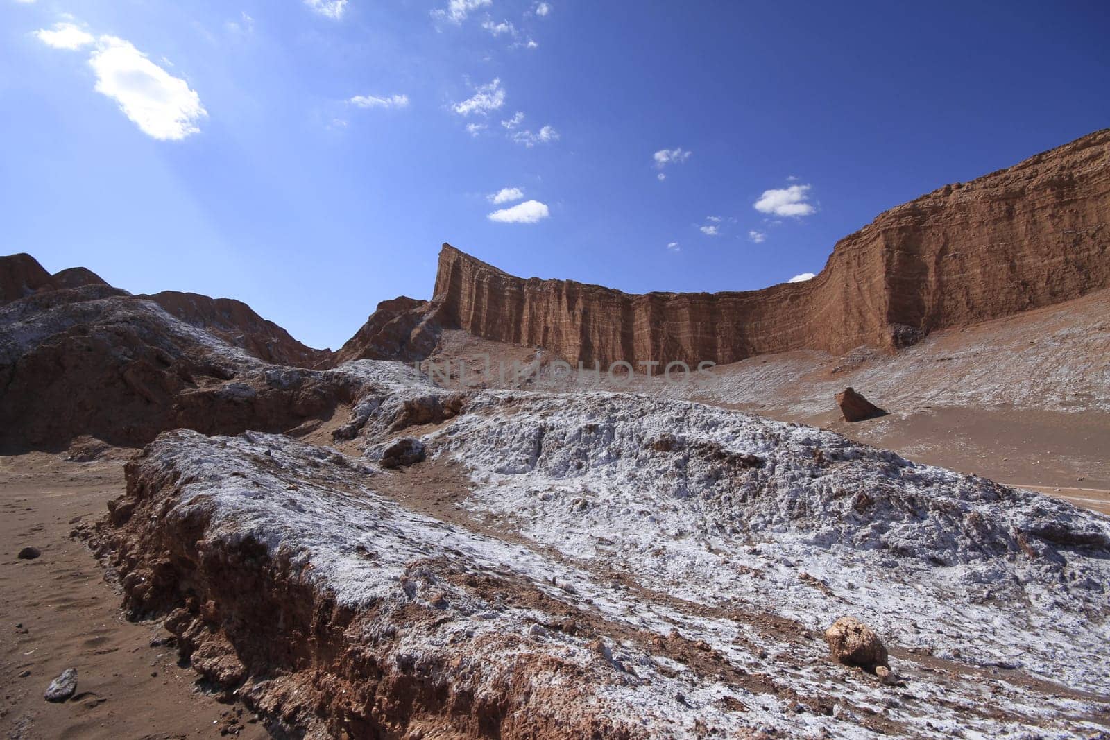 Valle del luna - valley of the moon, in atacama, chile