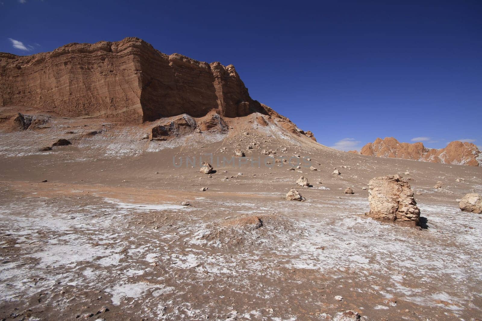 Valle del luna - valley of the moon, in atacama, chile