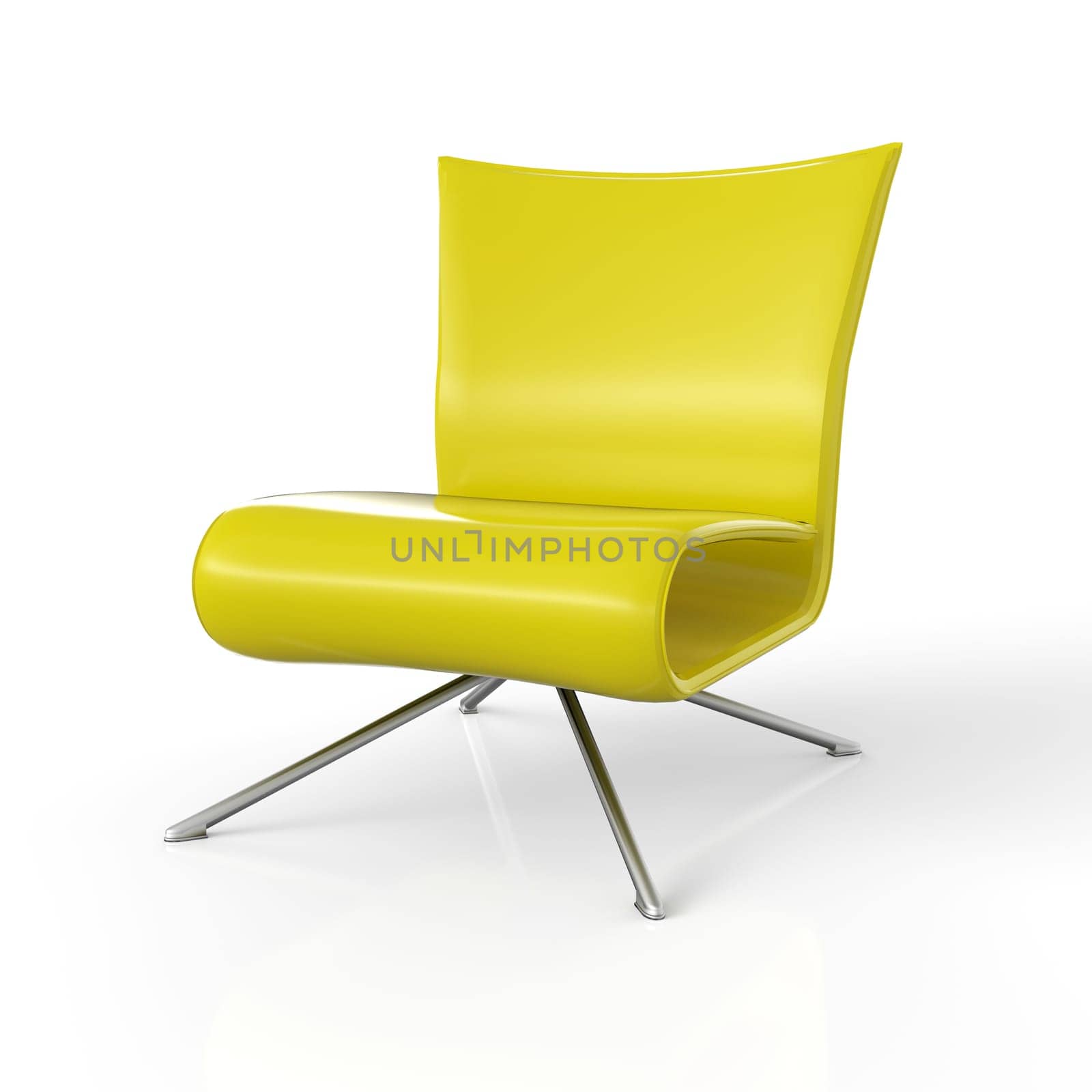 Modern Armchair Insulated - Yellow