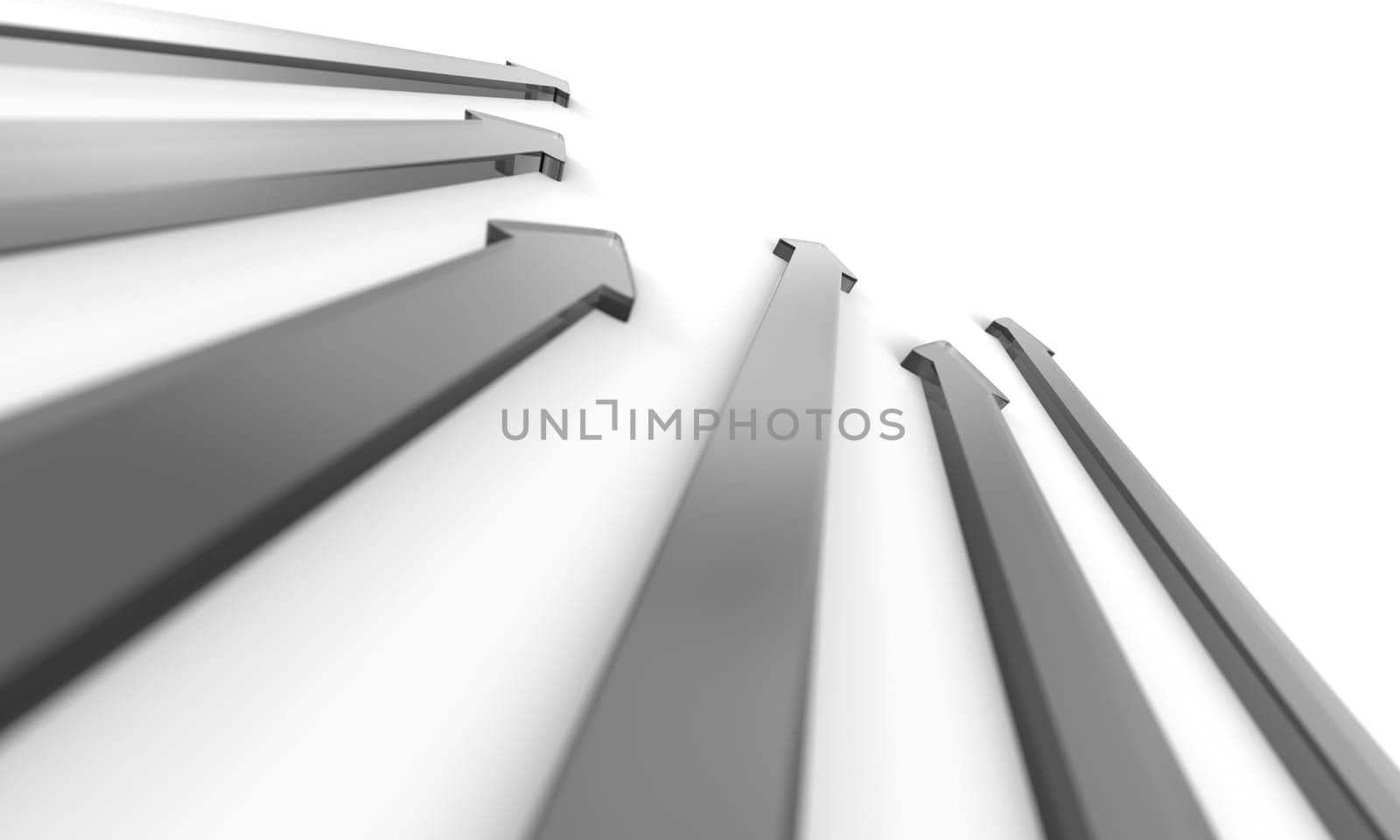 Silver Arrows in front of a white background 2