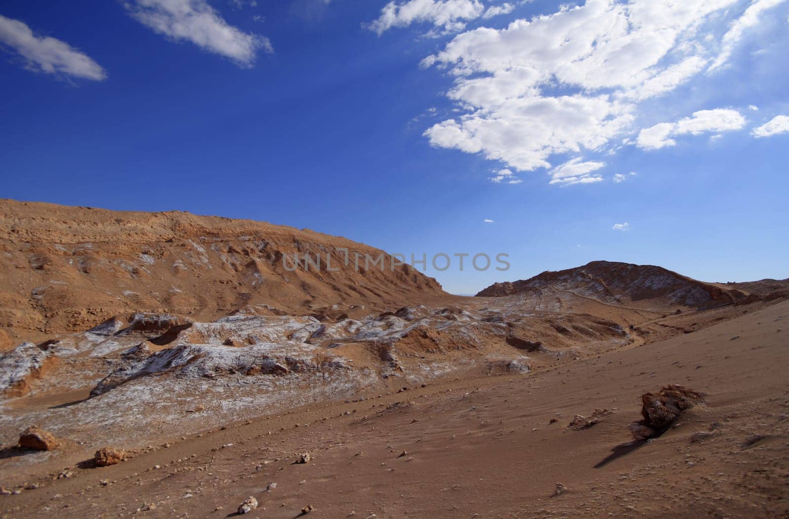 Valle del luna - valley of the moon, in atacama, chile