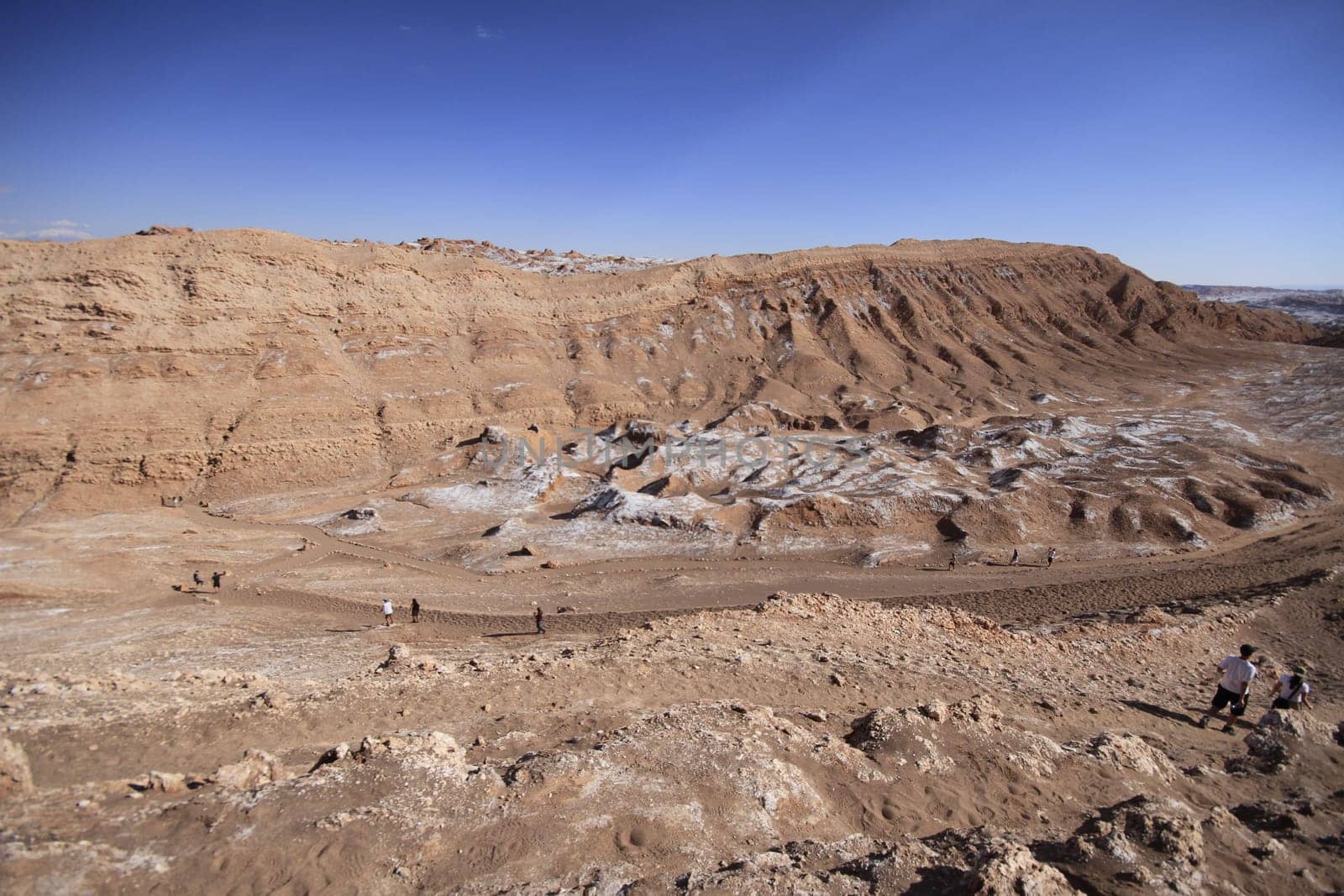 Valle del luna - valley of the moon, in atacama, chile