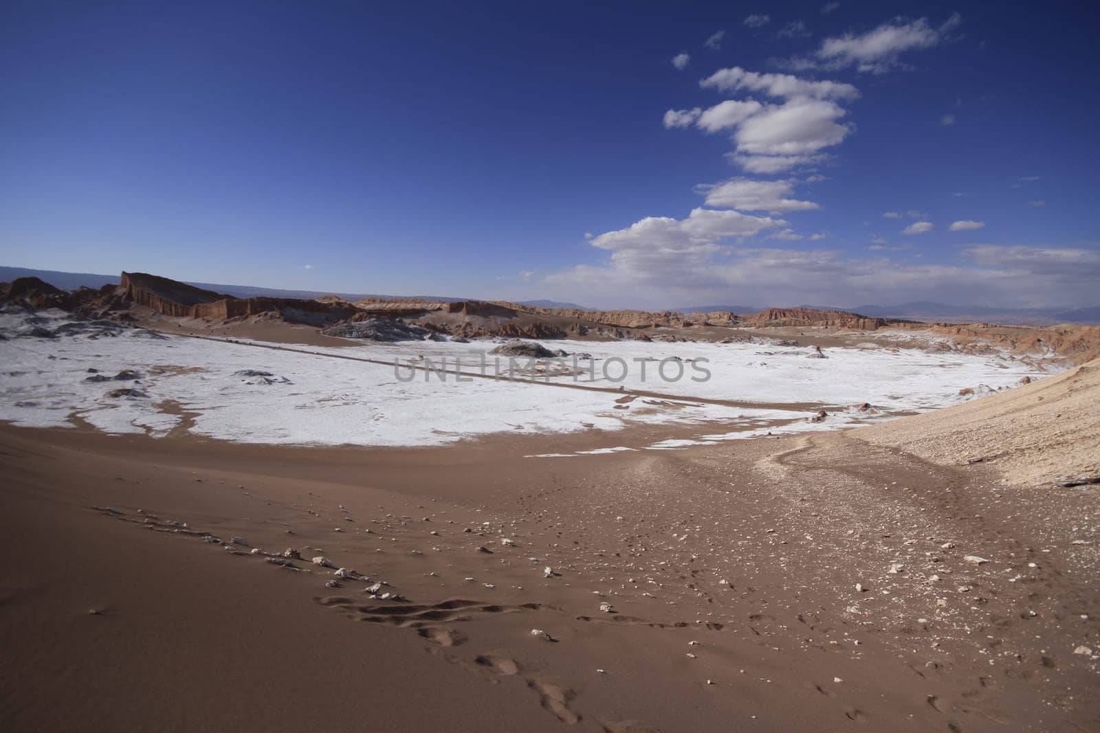 Valle del luna - valley of the moon, in atacama, chile