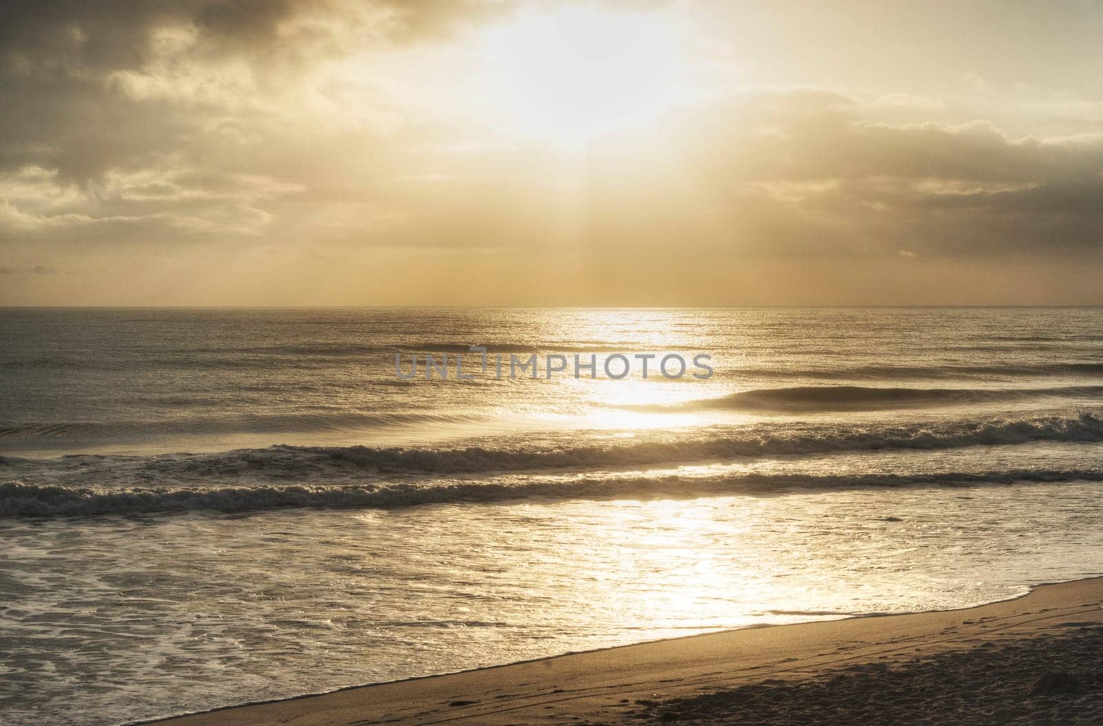 Sunrise at Canaveral National Seashore in Florida.