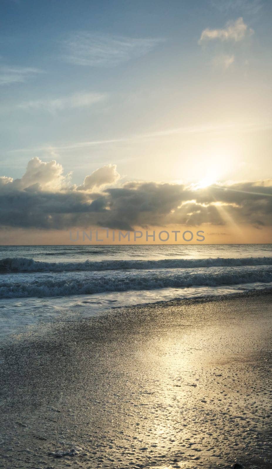 Sunrise at Canaveral National Seashore in Florida.