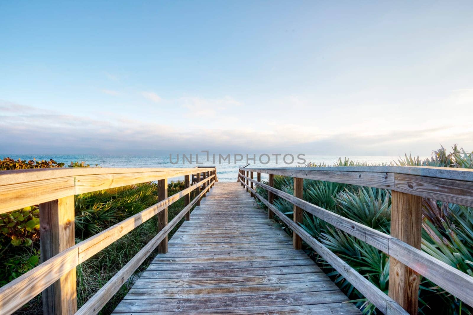 Sunrise at Cape Canaveral National Seashore in Florida.