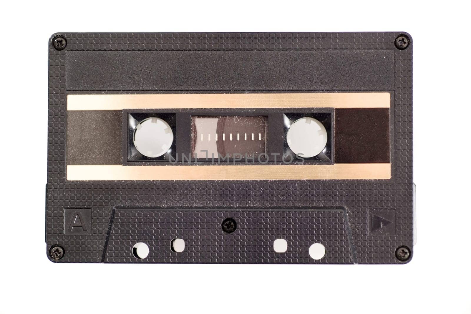 Cassette tape isolated on white