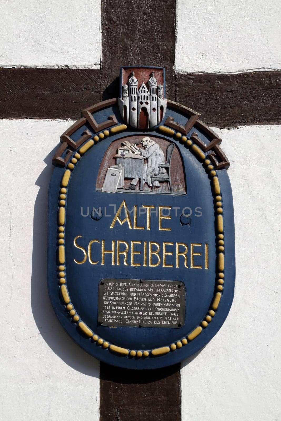 Inscription Ratsapotheke Höxter