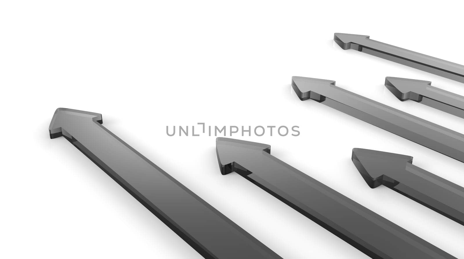 Silver Arrows in front of a white background 5