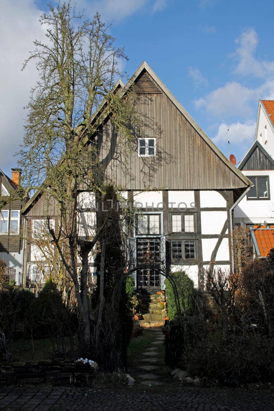 Half-timbered house in Lemgo