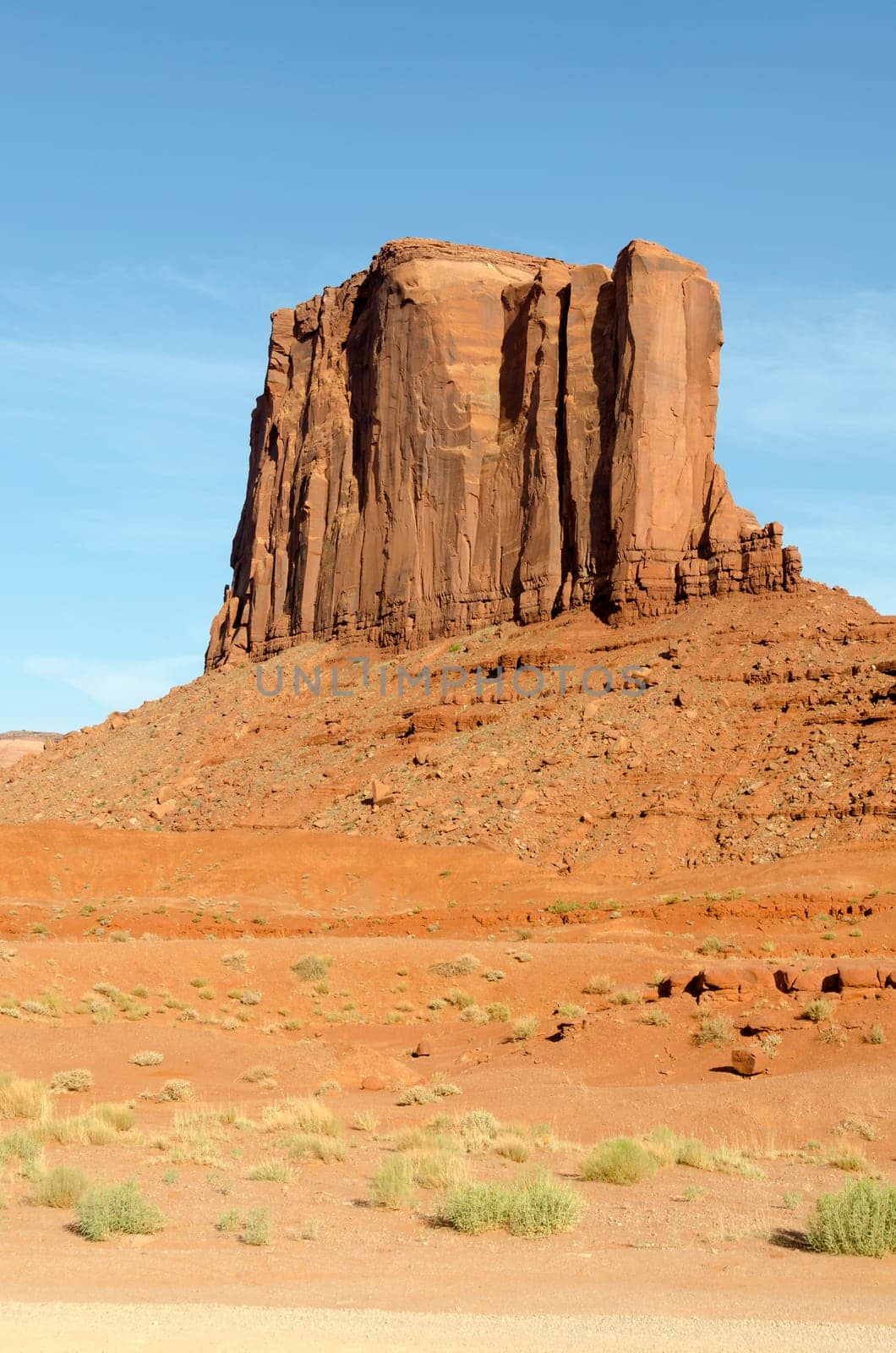 monolith in Monument Valley in Utah in the United States of America