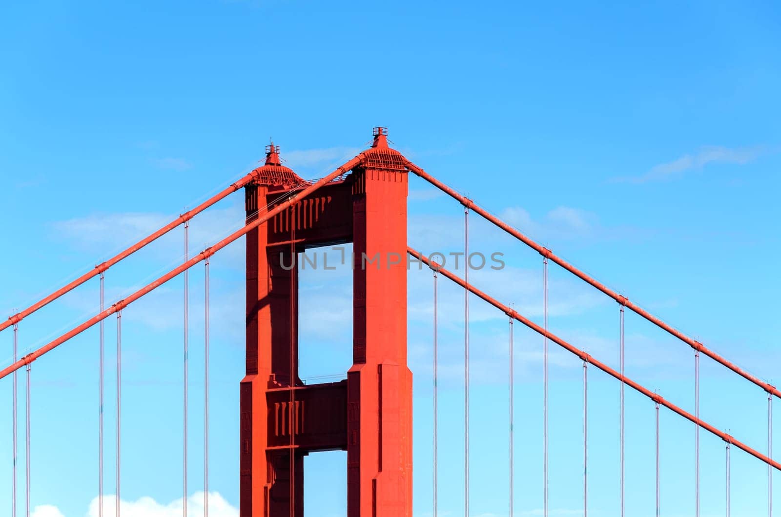 Golden Gate Bridge in San Francisco, California in United States of America