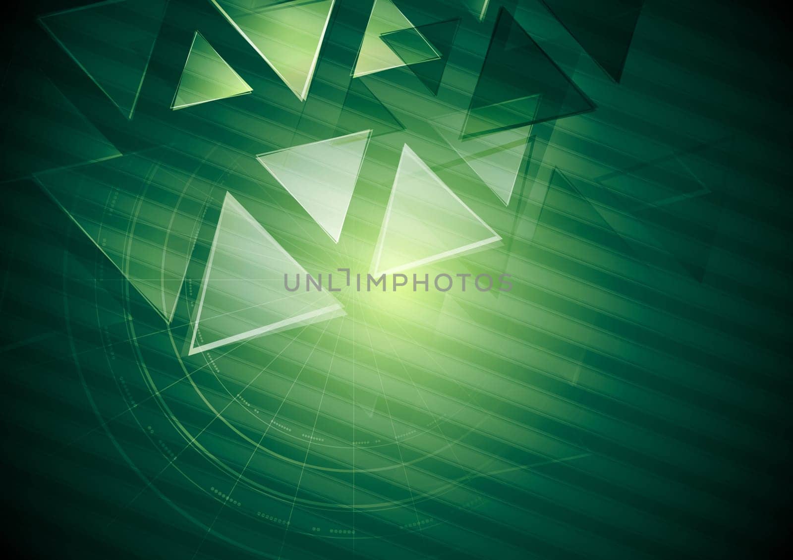 Abstract green tech design. Vector background eps 10