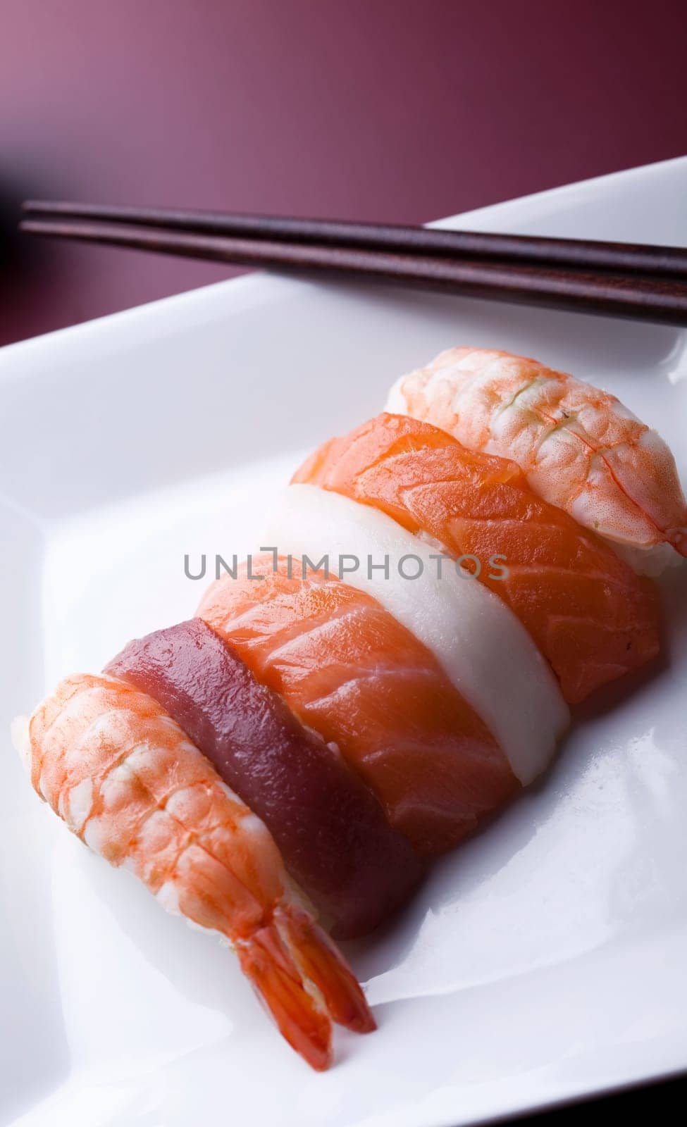 Collection of sushi