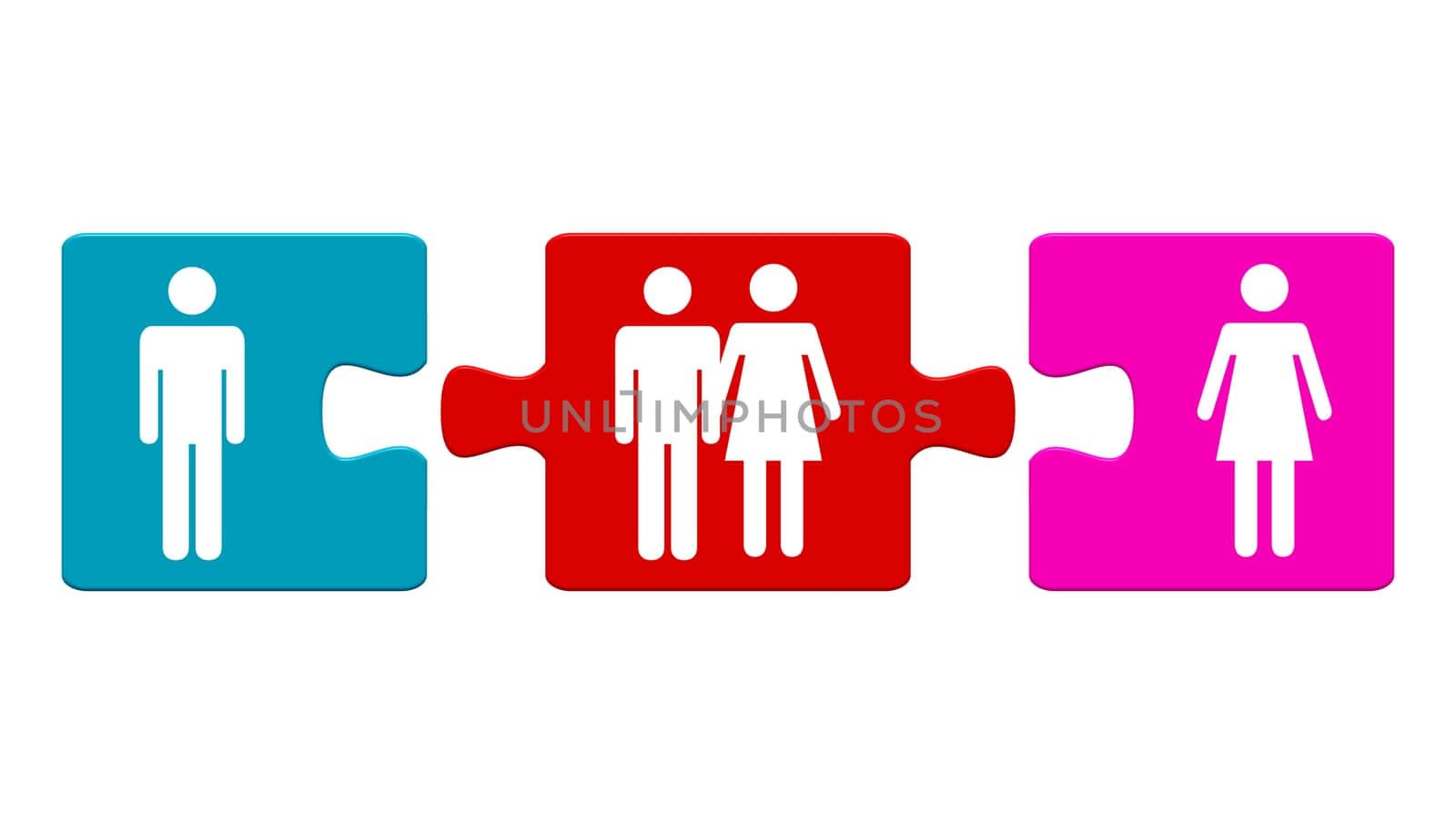 Puzzle - Man & Woman