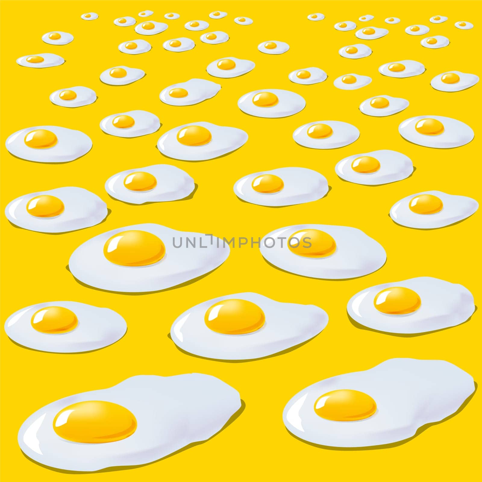 Fried eggs