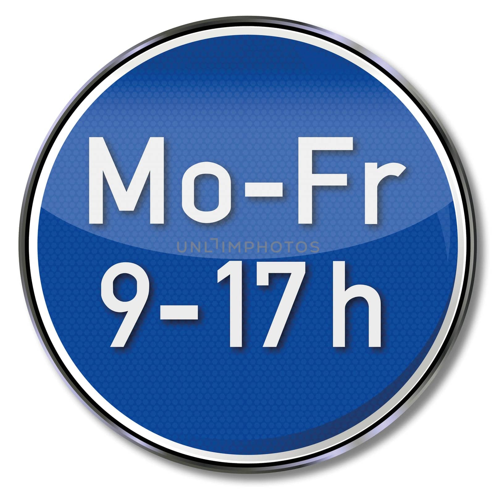 Sign Mon to Fri 9 to 17