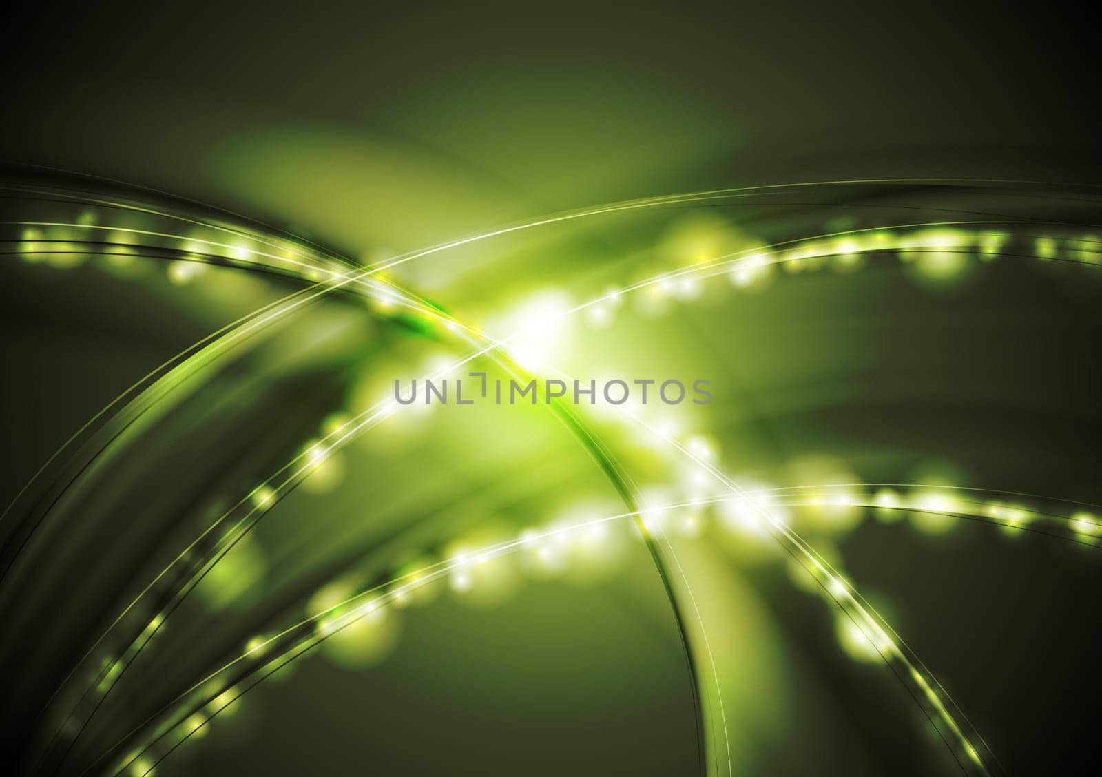 Bright shiny waves. Eps 10 vector background
