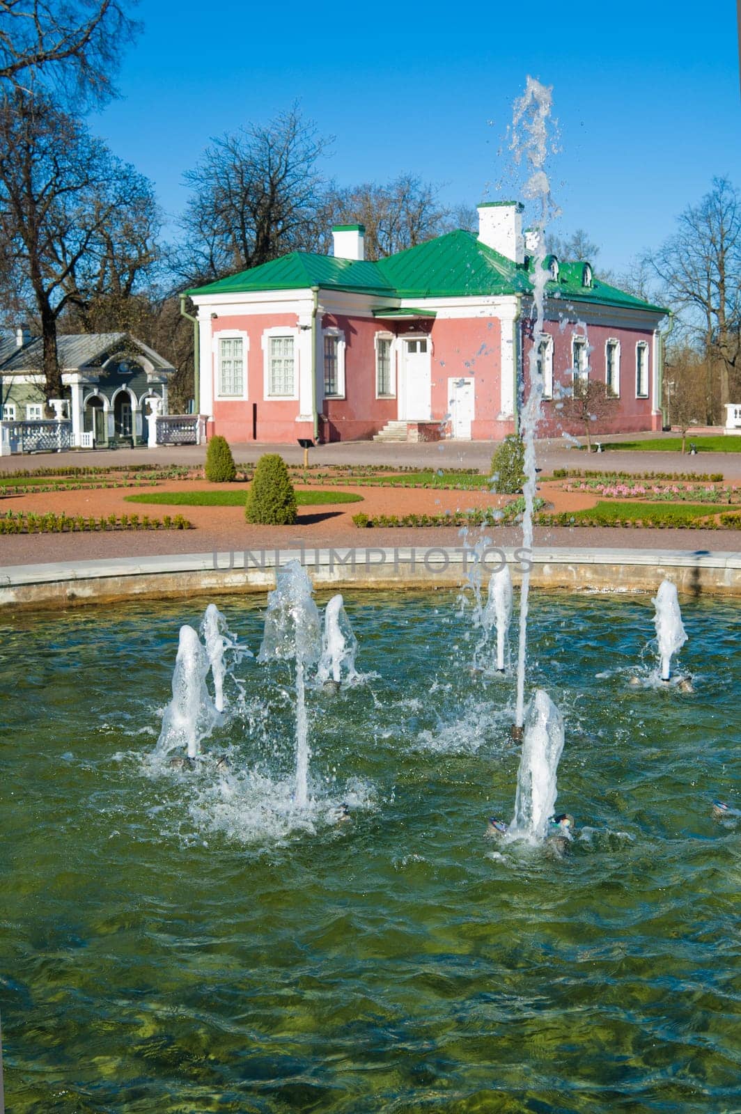 Gardens of Kadriorg Palace  in Tallinn, Estonia