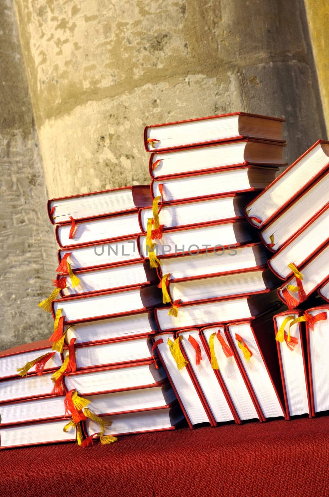 Hymnals and prayer books - stack